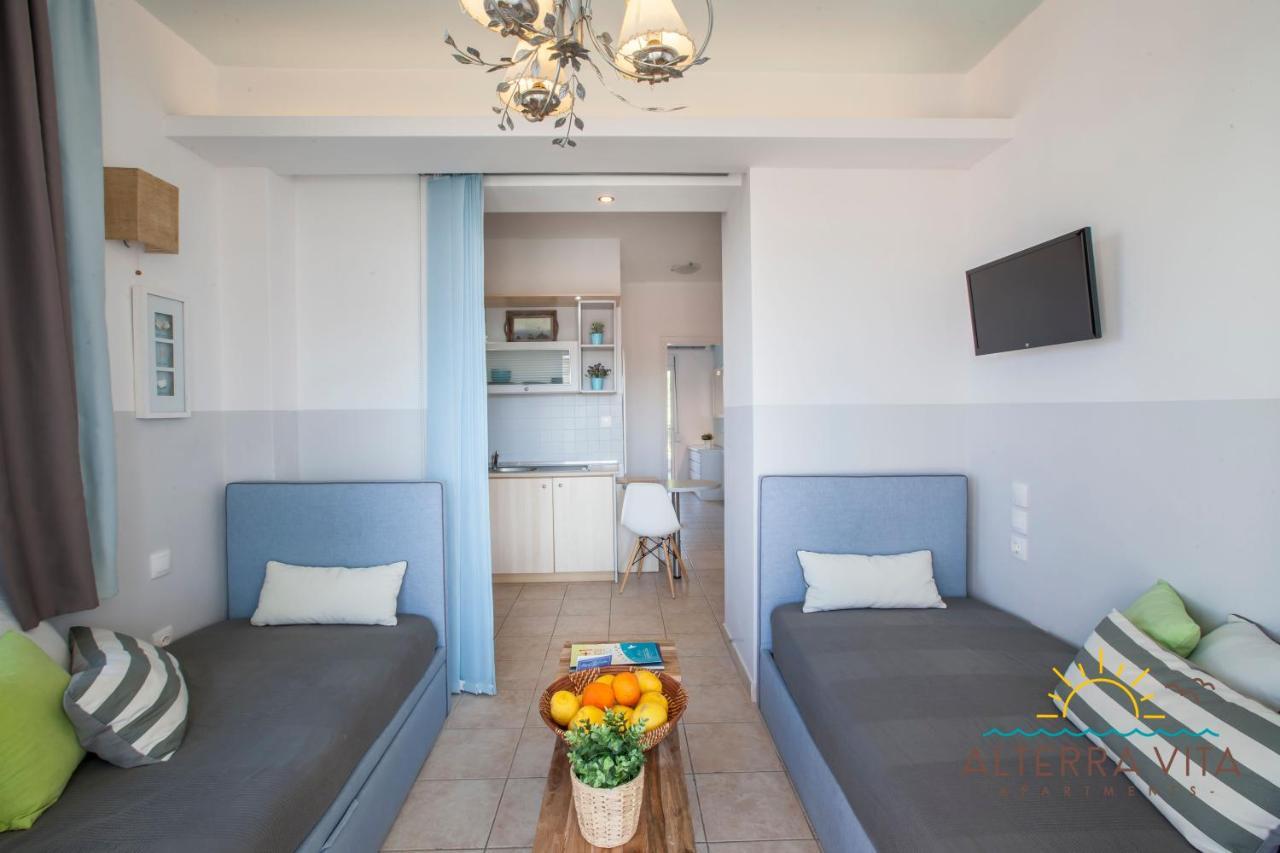 Alterra Vita Apartments Neos Marmaras Esterno foto