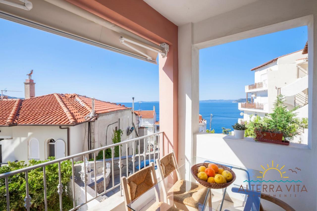 Alterra Vita Apartments Neos Marmaras Esterno foto